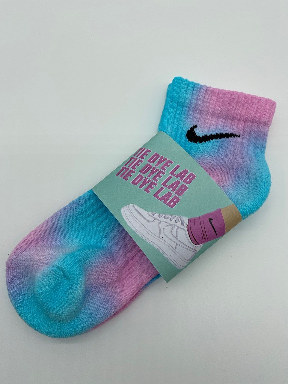 NIKE TIE DYE ANKLE SOCKS - 1 PAIR