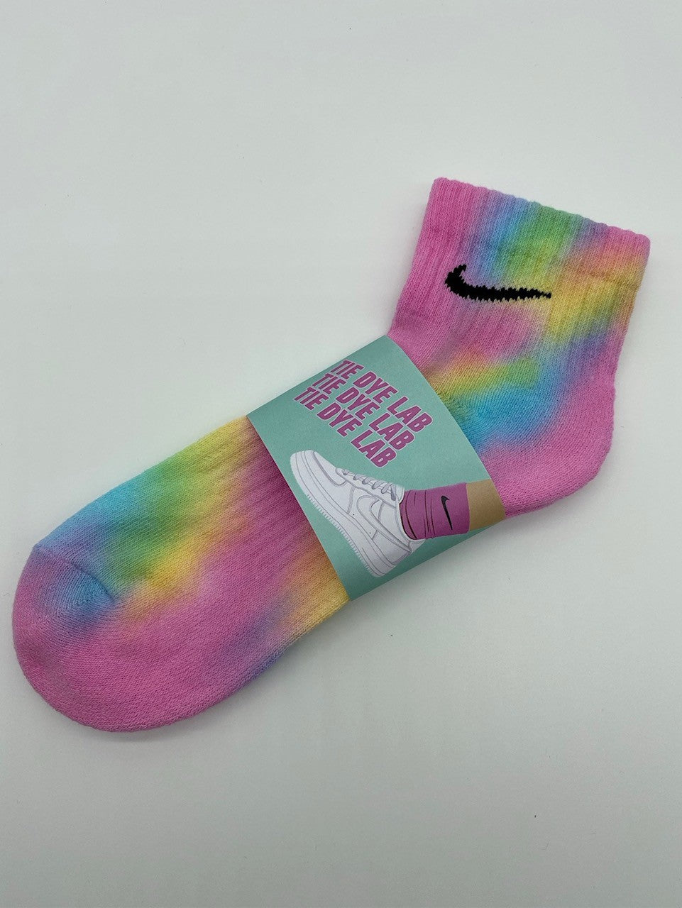 NIKE TIE DYE ANKLE SOCKS - 1 PAIR
