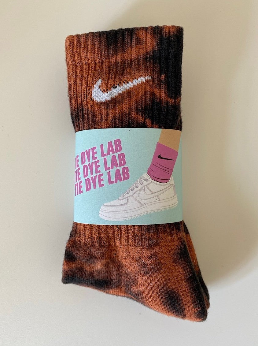 GOOD LUCK GIFT NIKE TIE DYE SOCKS - 1 PAIR