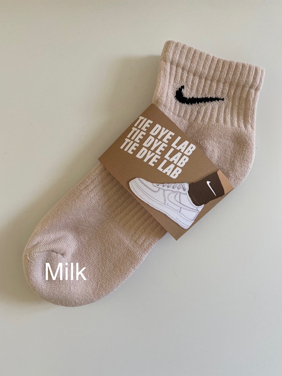 Nike Tie Dye Milk Ankle Sock
