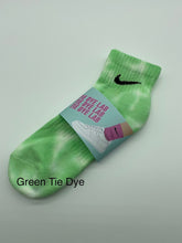 Load image into Gallery viewer, Nike Green tie dye ankle socks
