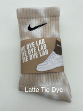 Load image into Gallery viewer, Latte Tie Dye Nike socks
