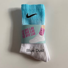 Load image into Gallery viewer, Nike Blue Dust Tie Dye Socks
