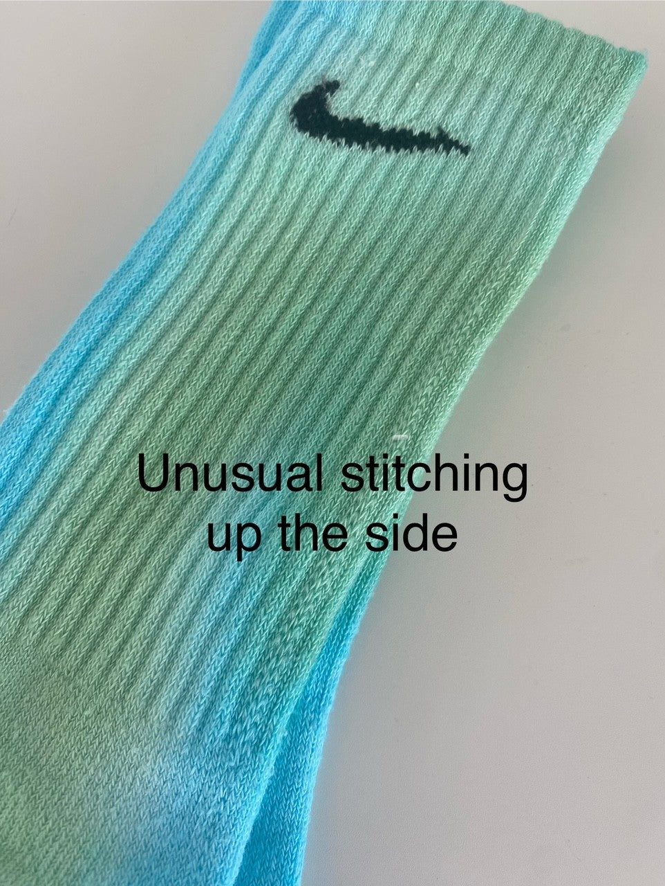 SECONDS TIE DYE SOCKS SALE - 1 PAIR