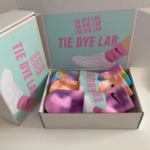 Nike Tie Dye Ankle Sock Gift Box