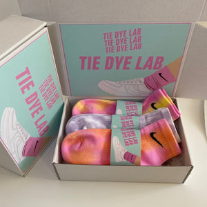 Nike Tie Dye Ankle Sock Gift Box