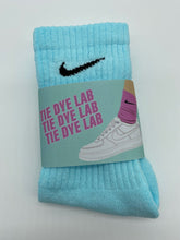 Load image into Gallery viewer, Blue Nike Tie Dye Socks
