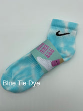 Load image into Gallery viewer, Nike Blue Tie Dye Ankle Sock
