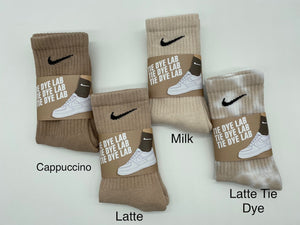 Nike Tie Dye Nude Socks