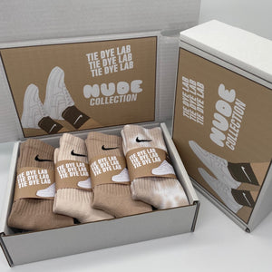 Nike Nude Tie Dye Sock Gift Box