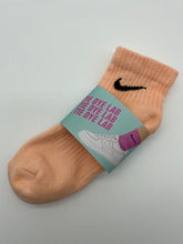 Load image into Gallery viewer, Nike Orange Tie Dye Ankle Sock
