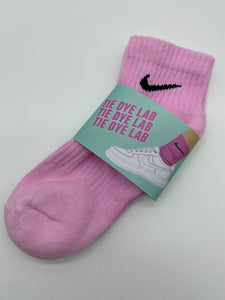 Nike Pink Tie Dye Ankle Sock