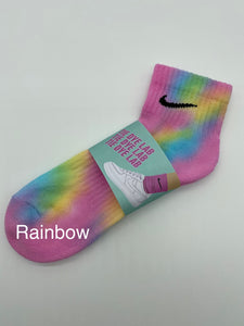 Nike Rainbow Tie Dye Ankle Sock