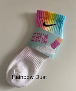 Nike Rainbow Dust tie dye ankle socks